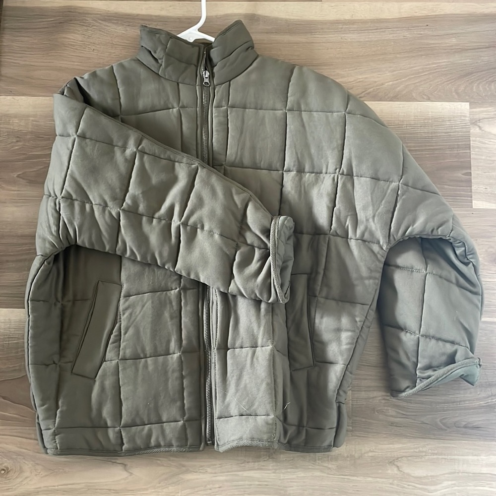 Nordstrom free people quilt jacket dupe